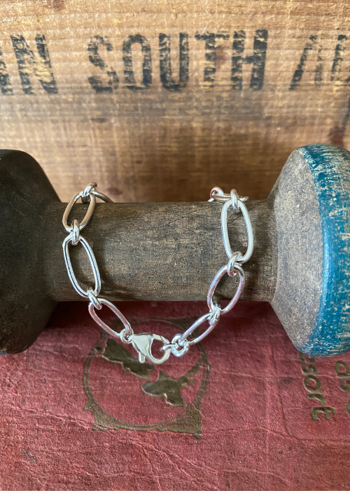 Bracelet - Sterling Silver Double Link