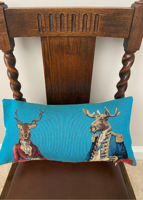 Cushion - Stag And Moose