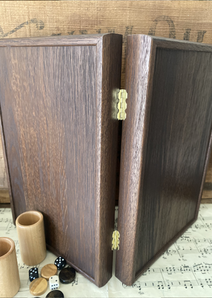 Backgammon - Cork And Wood - Green