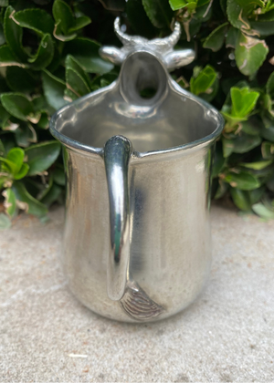 Jug - Pewter Cow