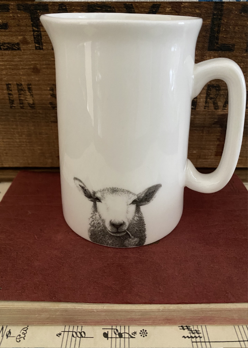 Jug - Fine Bone China - Sheep