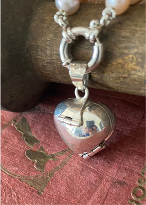 Locket Sterling Silver Heart