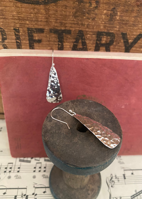 Earrings - Sterling Silver Teardrop