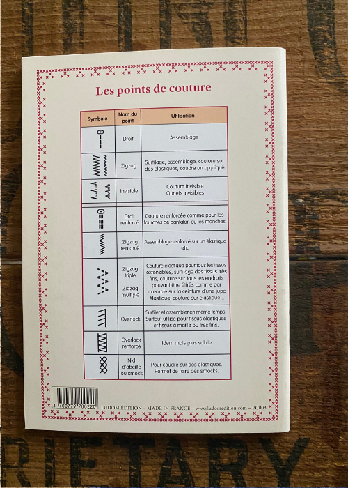 Notebook - Vintage Sewing Design