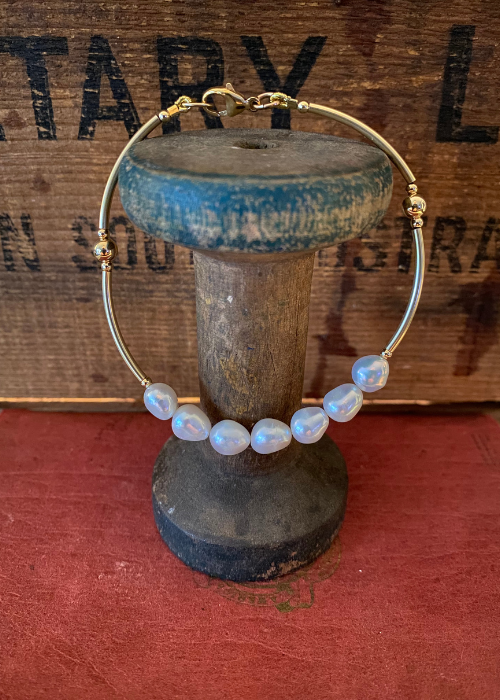 Bracelet - Fresh Water Pearl And Gold Filled