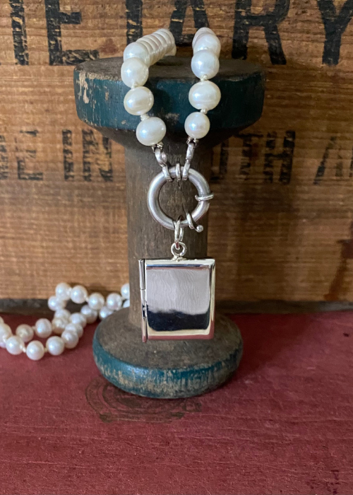 Pendant - Sterling Silver Opening Envelope