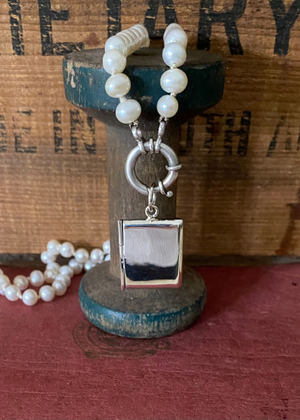 Pendant - Sterling Silver Opening Envelope