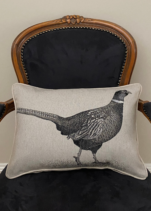 Cushion - Pheasant Linen