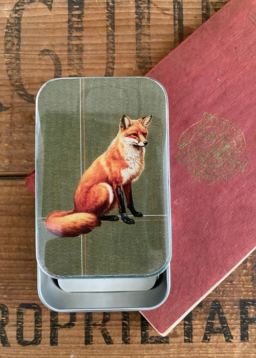 Tin Box - Fox