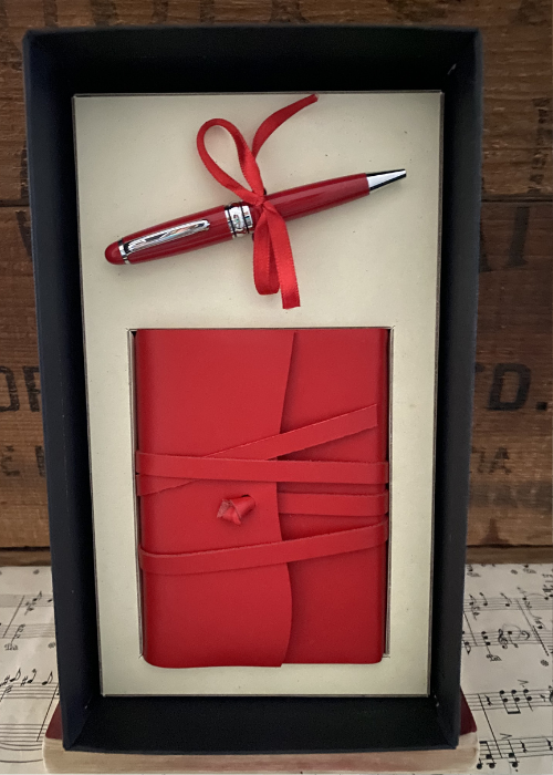 Journal - Leather - Red