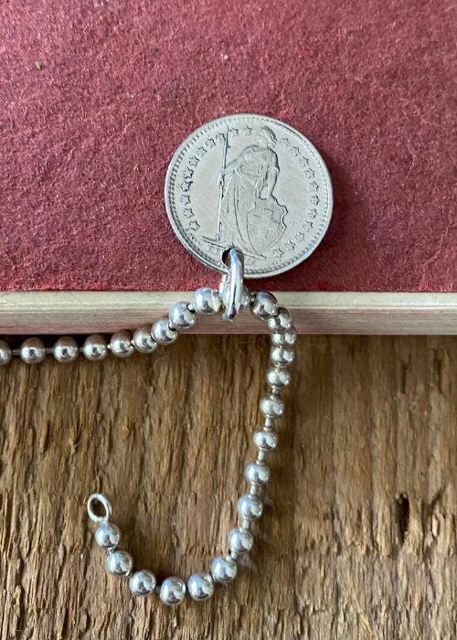 Pendant - Swiss Silver Coin
