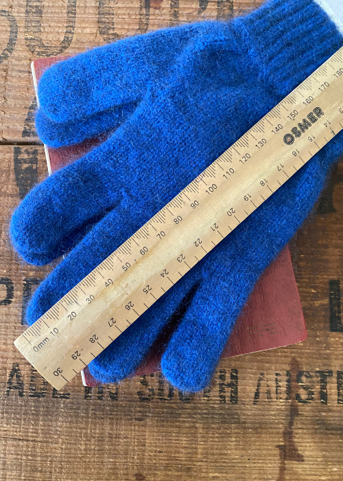 Gloves - Possum - Small - Cornflower