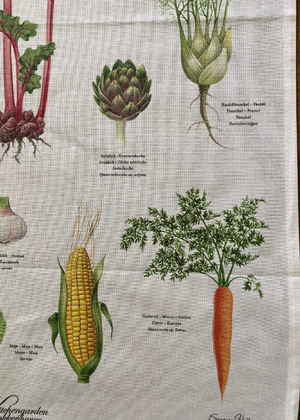 Tea Towel - Vegetables