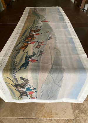 Table Runner - English Riding Theme