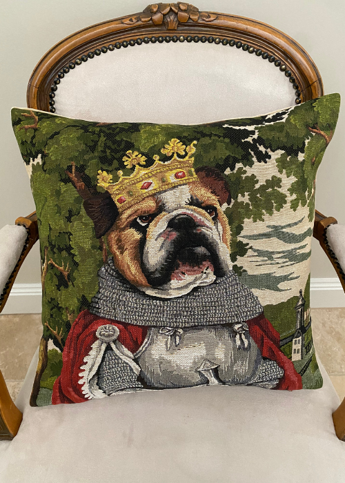 Cushion - Bulldog - King Arthur