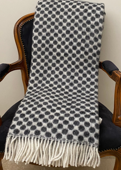 Throw Rug - Black Spot