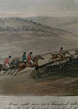Table Runner - English Riding Theme