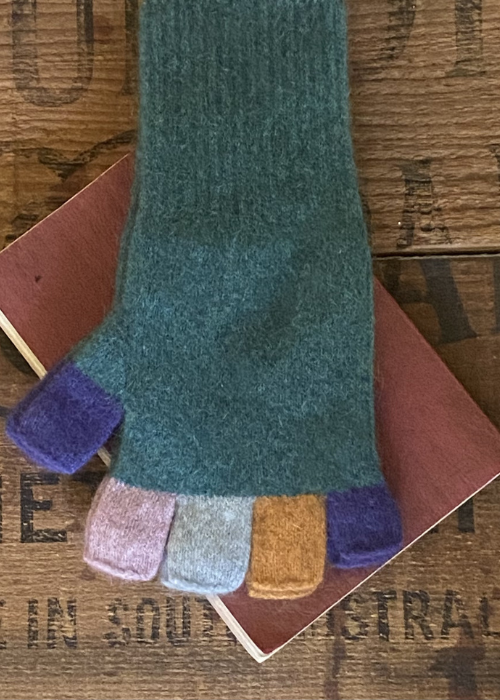 Fingerless Gloves - Mist