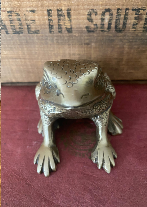 Bottle Opener - Brass Frog