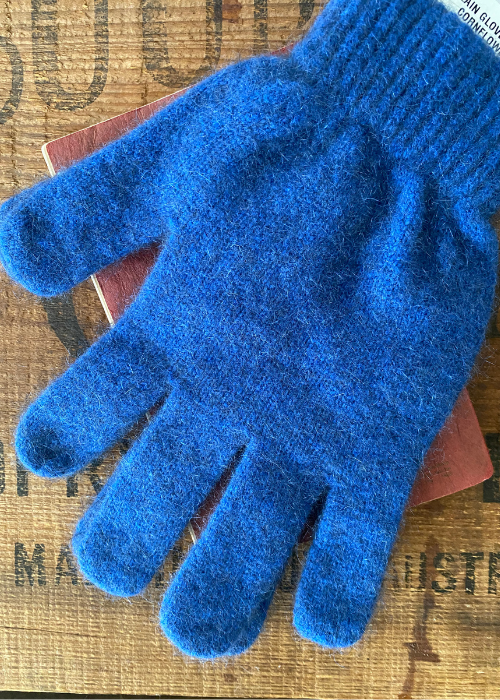 Gloves - Possum - Large - Cornflower