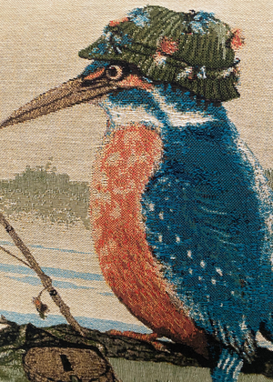 Cushion - Kingfisher The Fisherman