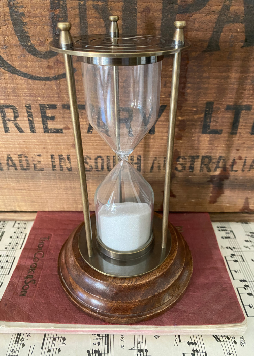 Sand Timer On Stand