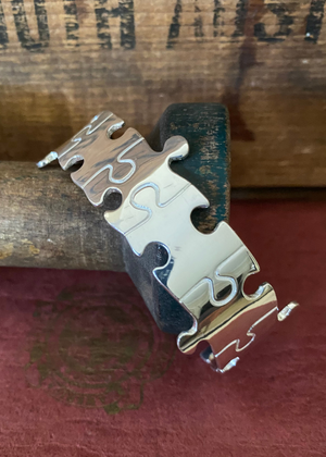 Cuff - Sterling Silver - Puzzle