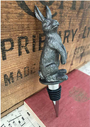 Bottle Stopper - Hare/Rabbit