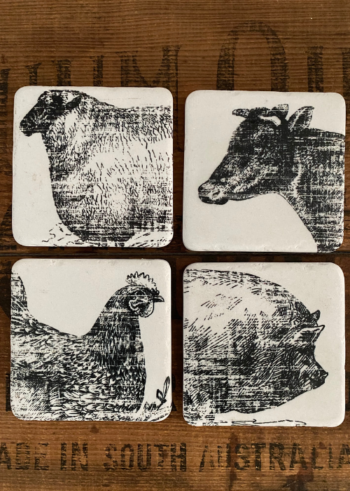 Coasters - Farm Animals