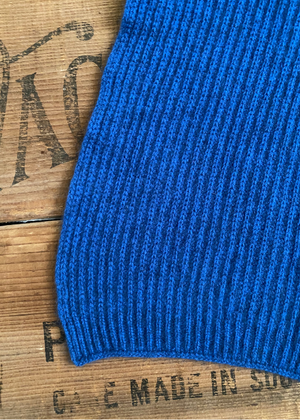 Scarf - Loose Weave Rib Cornflower