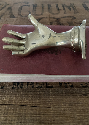 Wall Hook - Brass Hand