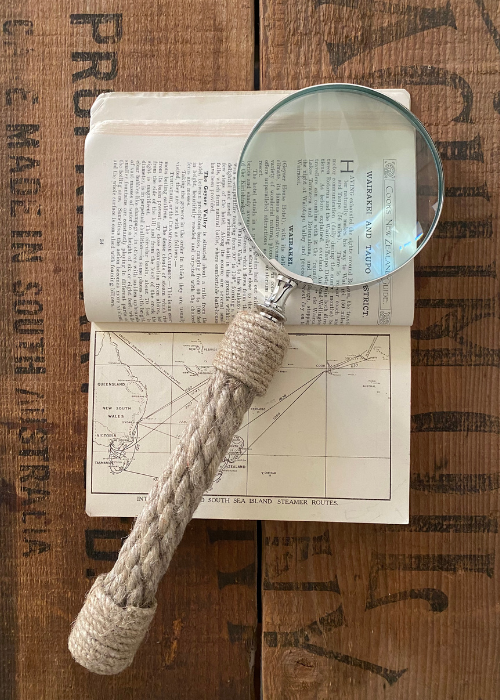 Magnifier With Rope Handle