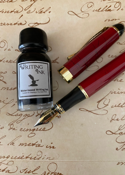Fountain Pen - Red