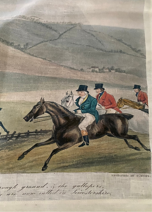 Table Runner - English Riding Theme
