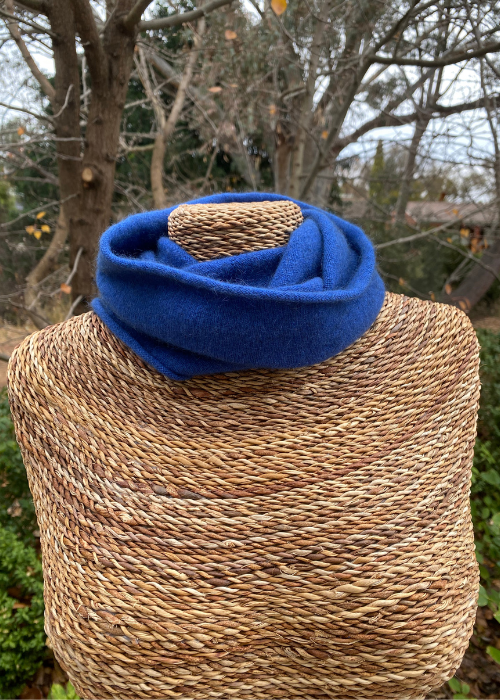 STONEWASH CABLE NECKWARMER - ストール/ショール