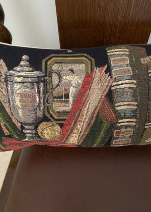 Cushion - Library With Trophy