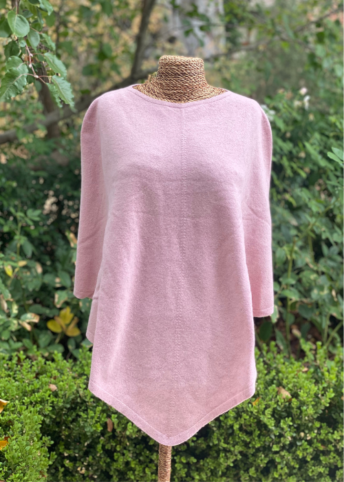 Poncho - Possum Merino Blossom