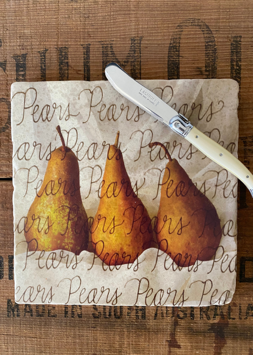 Marble Board - Three Pears