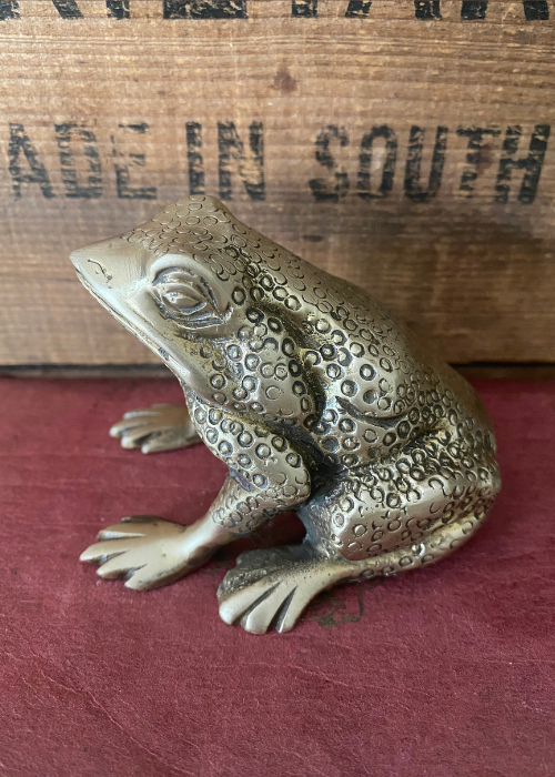 Bottle Opener - Brass Frog