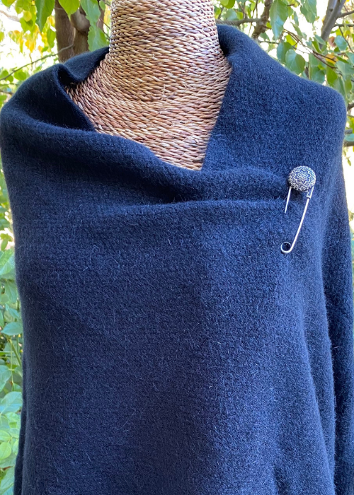 Shawl / Wrap Possum Merino - Black