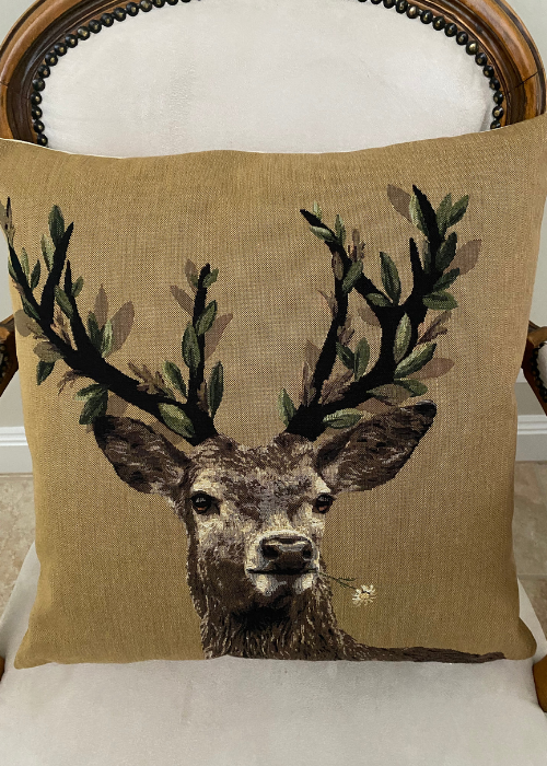 Cushion - Stag Edelweiss