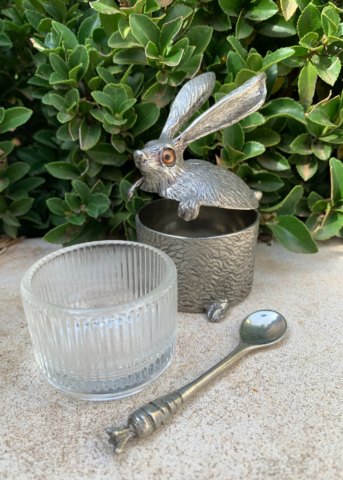 Hare Condiment Pot