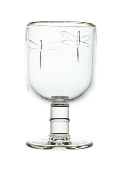 Dragonfly Wine Glass