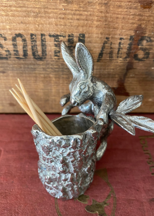Tooth Pick Holder - Hare