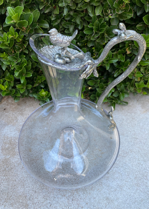 Decanter - Bird With Lid