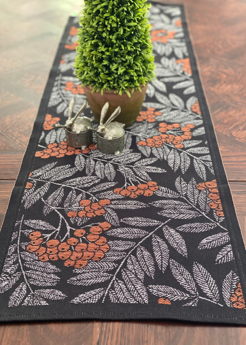 Table Runner - Ronnbarsblad