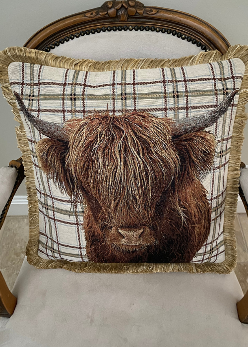 Cushion - Highland Cow