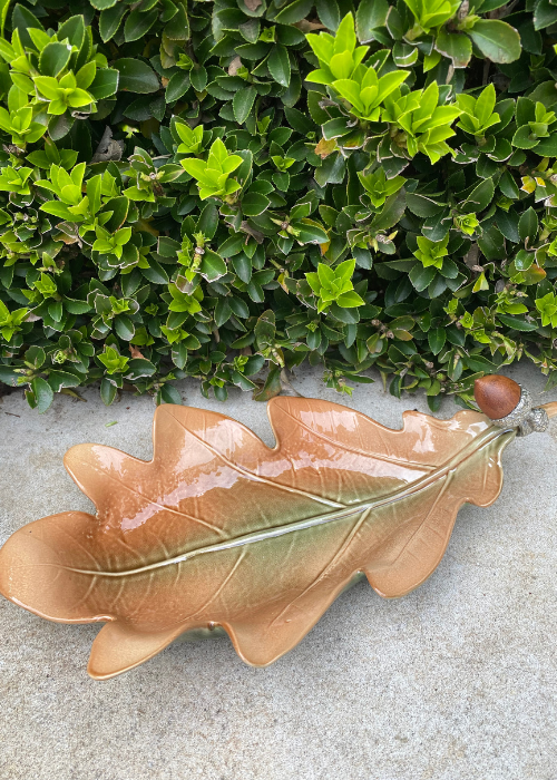 Acorn Leaf Plate
