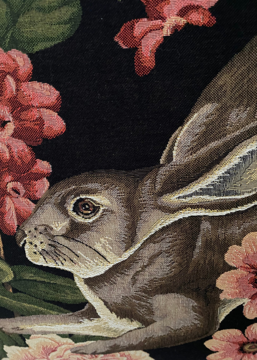 Cushion - Hare And Flowers